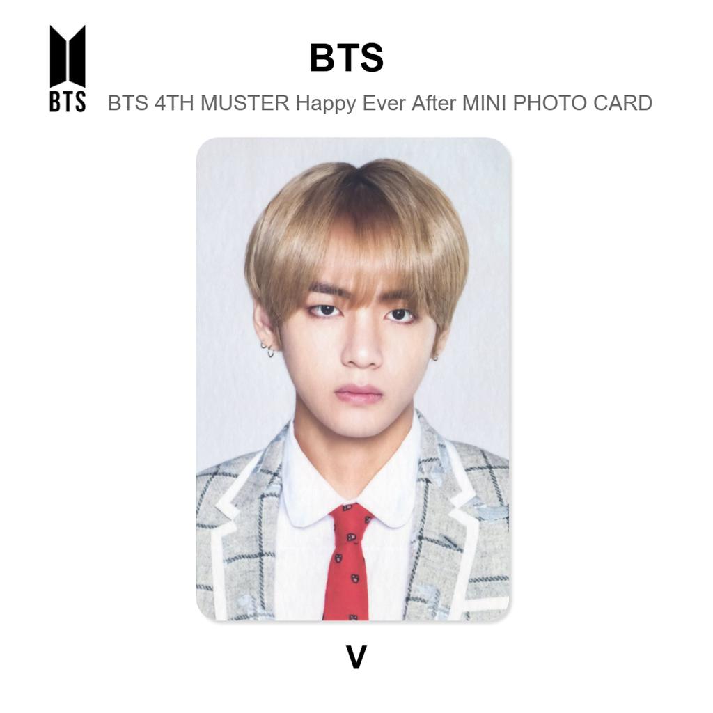 BTS BTS 4TH MUSTER Happy Ever After MINI PHOTO CARD Official Photocard