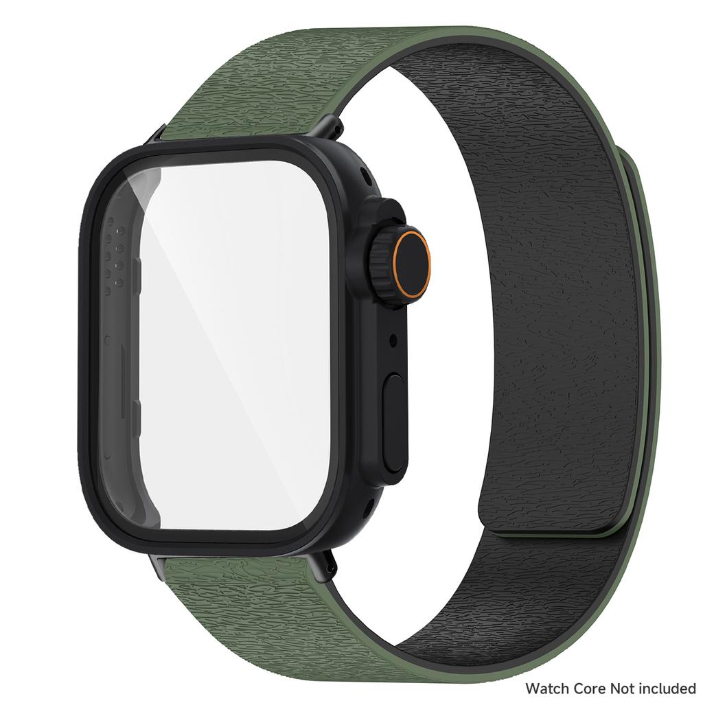 Magnetic Silicone Strap With Change To Ultra Watch Case Screen Protector Cover Fo Fit 4Pro For Huawei Watch Fit4 3 Bracelet