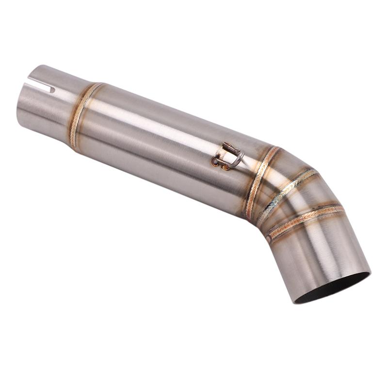 Slip On For Honda CBF600N CB600 CB600F Variation Hornet 600 Motorcycle Exhaust Escape Mid Link Pipe Connecting 51mm Moto Muffler