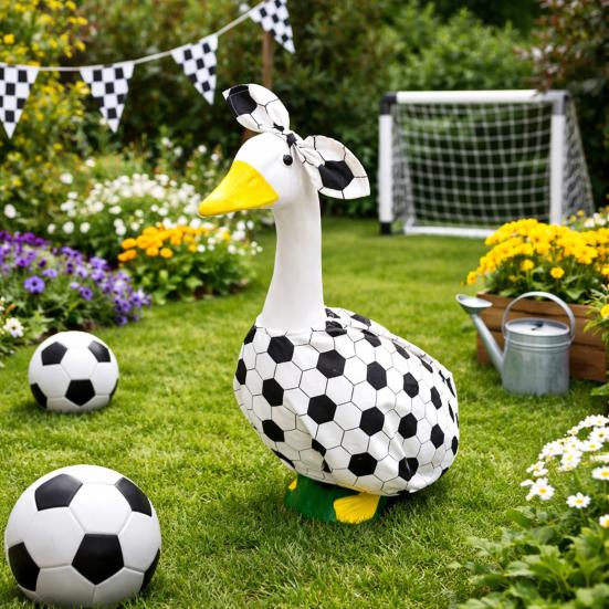 1 Set Football Porch Goose Costumes Football Goose Outfit And Bow Party Costume