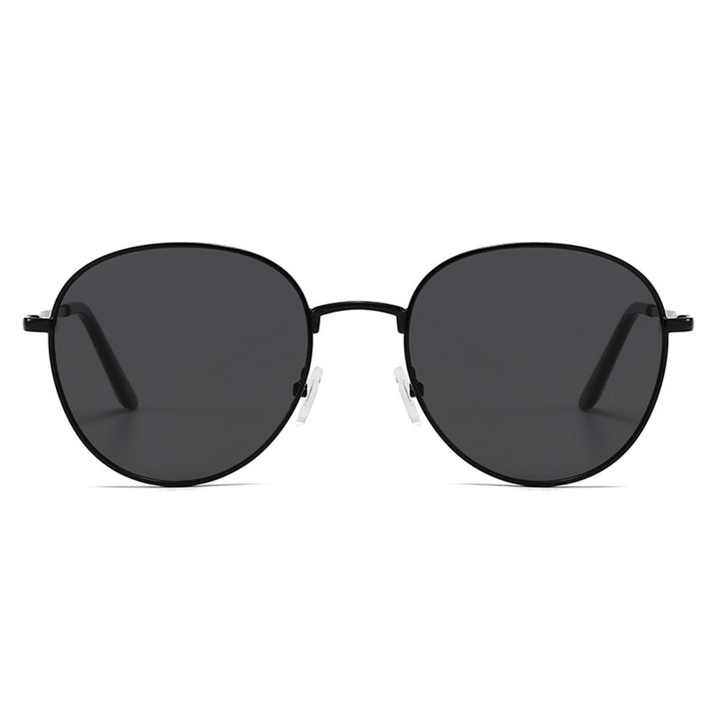 Eyewear Metal Frame Sunglasses Shades Round Sun Glasses For All-Season Unisex Casual