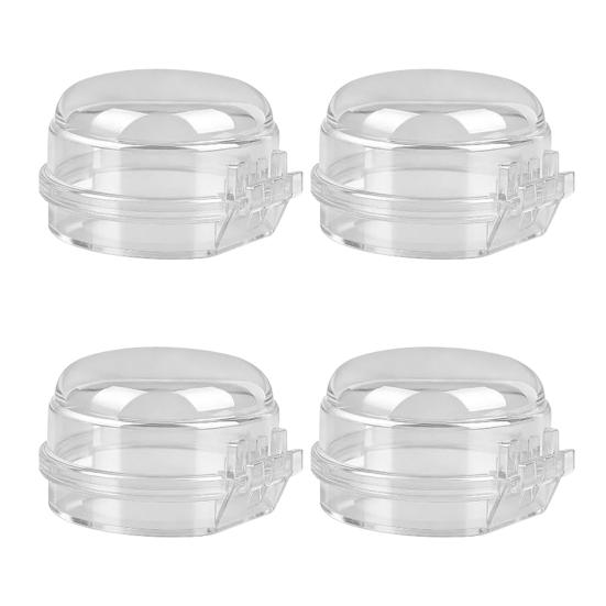 4/5/6/10Pcs Stove Knob Safety Cover Heat Resistant Dustproof Baby Proof Universal Kitchen Oven Lock Gas Stove Knob Safety Guard Protector