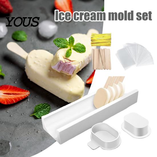 Non-stick Mold Popsicle Set, Easy DIY Shaping And Decorating Mold, Birthday Dessert Kit Reusable Kitchen Gadgets, for Homemade Cake Pops Baking