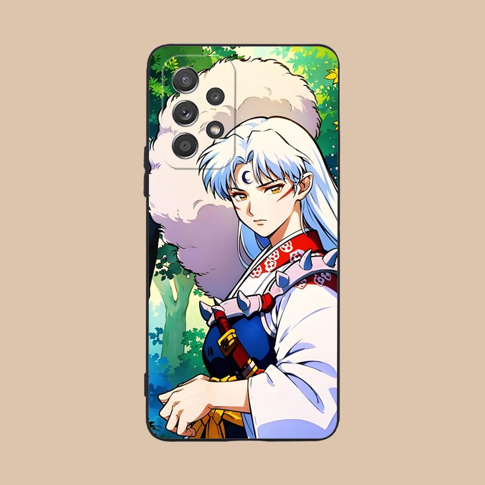 Anime Sesshoumaru Mobile Phone Case for Samsung Galaxy A56 55 54 53 52 51 36 35 34 23 16 15 5G Colour Cover Pretty Luxury Cover