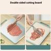 Double-sided Chopping Board Stainless Steel Mold-proof Board Kitchen Non-slip Cutting Board Thickened Durable Chopping Boards