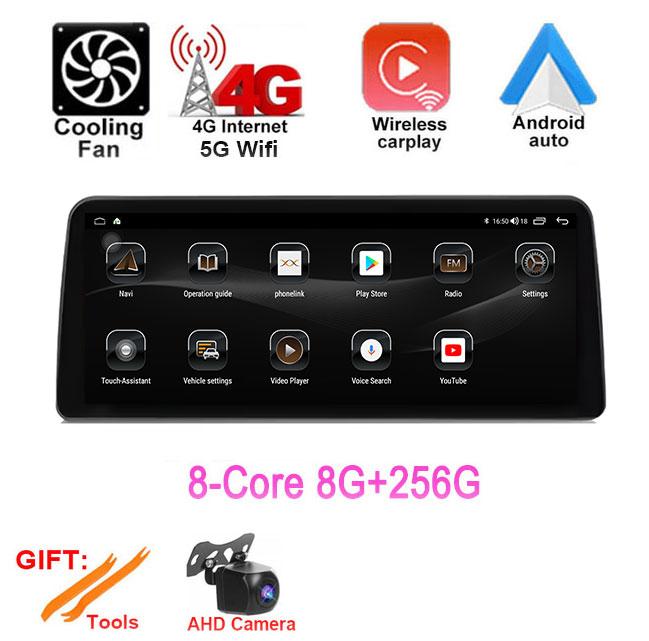 12.3‘’ Car Radio Multimedia Player For Ford Focus 2019-2022 Android Auto Wireless CarPlay Navigation GPS 4G WIFI