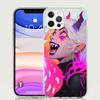 Crazy Gothic Japan Anime Girls Phone Case For Apple iPhone 17 Air 16 15 Plus 14 + 13 Mini 12 11 Pro Max 7 8 SE 16Max Soft Shell