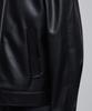 Musinsa Standard Synthetic Leather Extra Oversized Single Jacket [Black]