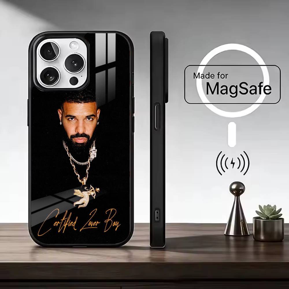 R-Rapper D-Drake Phone Case For iPhone17,16,15,14,13,12,11 Plus,Pro Magnetic with Magsafe Wireless Charging
