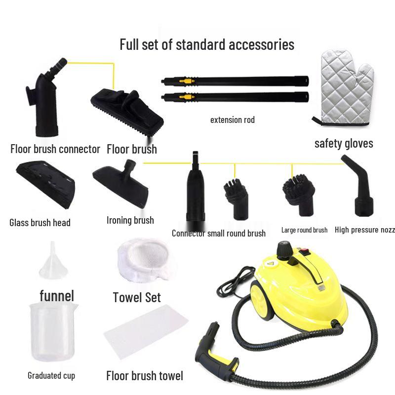 Hochdruck-Dampfreiniger: Antibakterieller Milbenentferner für Küche & Klimaanlagen