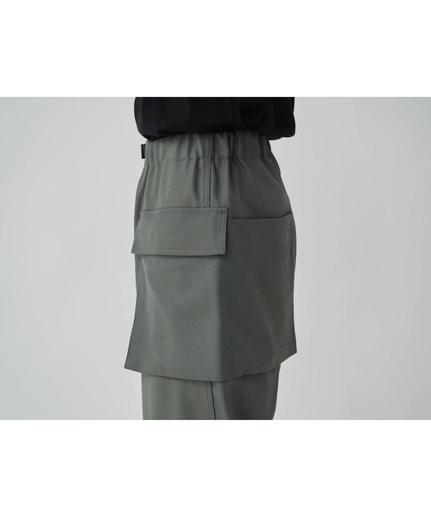 Snow Peak Hybrid Wool Utility Pants and Light Size L PA-25SU102, Men's Women's, Olive,