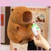 Toys Plush Capybara With Pp Cotton Filling Baby Nursery Children Dolls Gift