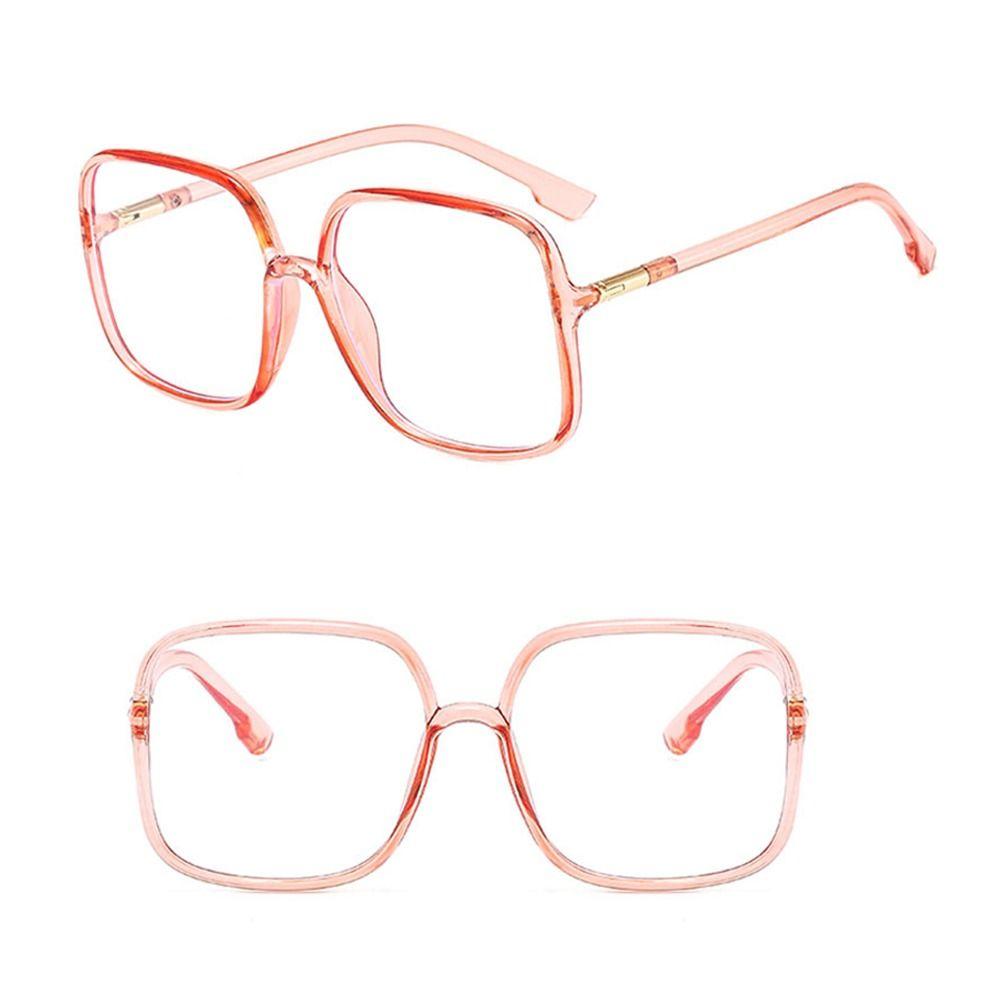 Oversized Anti-Blue Light Glasses Blue Ray Blocking Frame Eyewear Square Eyeglasses Men Women