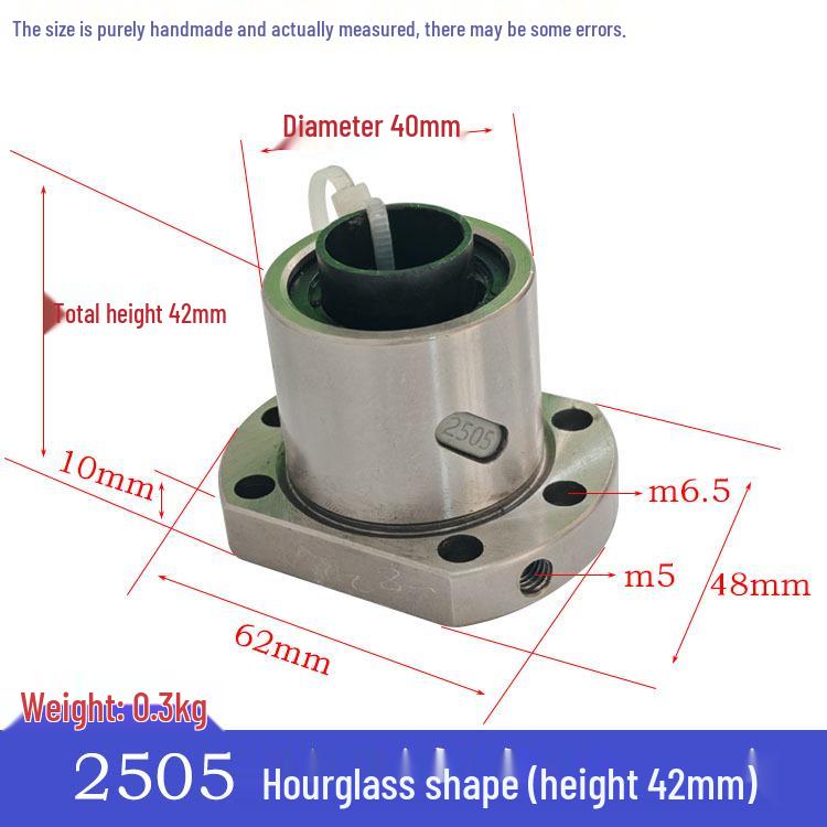 Ball Screw Nut for Engraving Machine 1605/1610/2005/2010/2505/2510