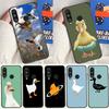 Süße Cartoon-Ente für Huawei P20 P40 P30 Lite P60 Pro Nova 12s 11i 12i 10 9 SE 5T Y91 Y90 Y60 Y70 Y72 Y61 Hülle