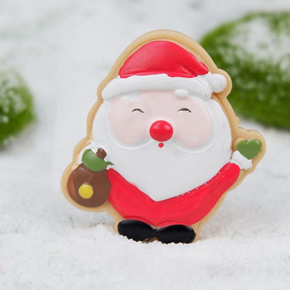 Cute Christmas Cake Decoration Creative Elk Card-Inserted Cake Decoration Single Side Plug-in Christmas Cake Decoration Tools
