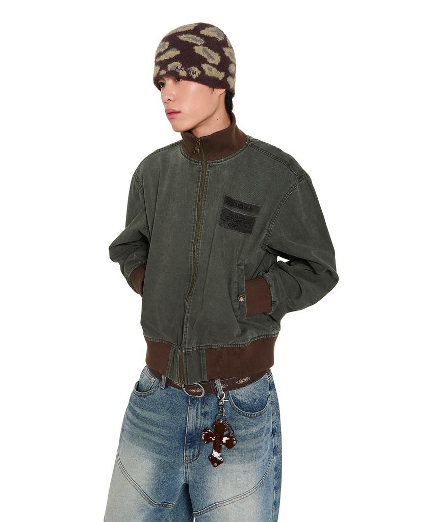 AAKAM Camouflage Fuzzy Beanie (Brown)