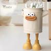 Practical Pen Storage Solution Cartoon Holder Round Vertical Pencil for Office Home Desk Organizer Study Desktop Accessories Pens Erasers Crayons