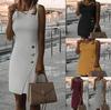 2024 Spring/Summer Sleeveless Mid-Length Bodycon Formal Dress