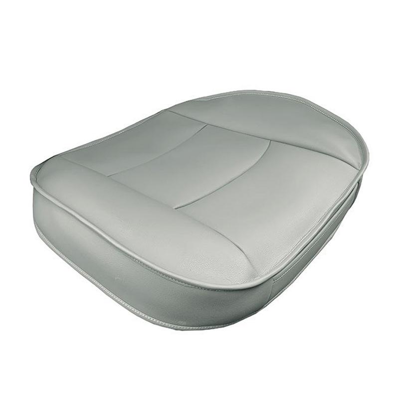 

Универсальный чехол на сиденье из ПУ кожи для четырехдверных седанов/внедорожников - Без спинки, Всесезонный, Чехол на одно сиденье 53*55*12cm серый