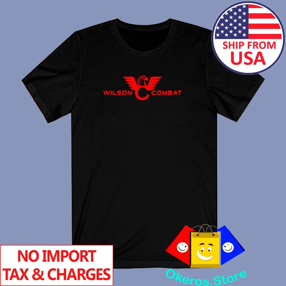 Wilson Combat Guns Firearms Symbol Men s Black Size S to 3XL 4XL