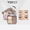 Highlighter VEECCI Highlight Contour Palette Matte Brightening Nose Shadow Makeup Natural Color Long Lasting Pearlescent 8g