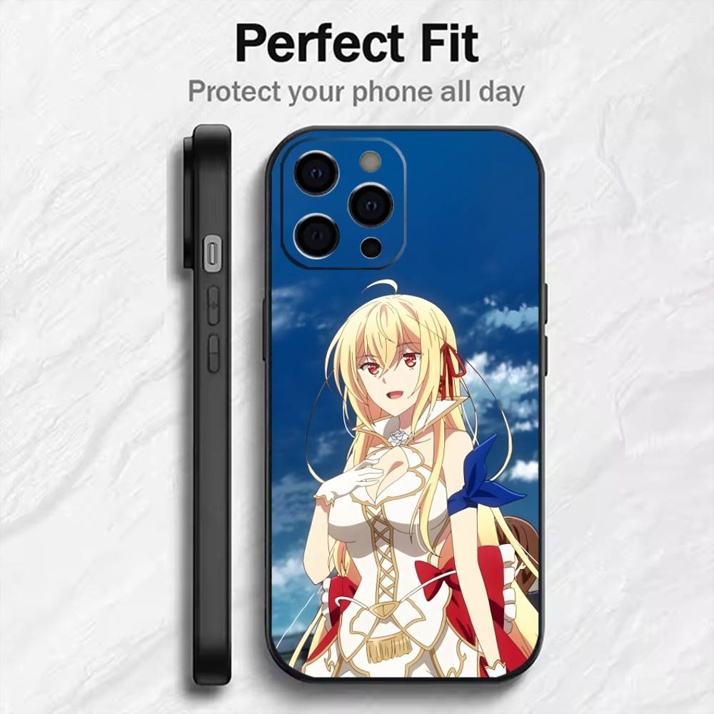 

A-Aliceliese Anime Our Last C-Crusade Phone Case For iPhone17,16,15,14,13,12 Plus,Max Soft Silicone Black Cover iPhone14Plus