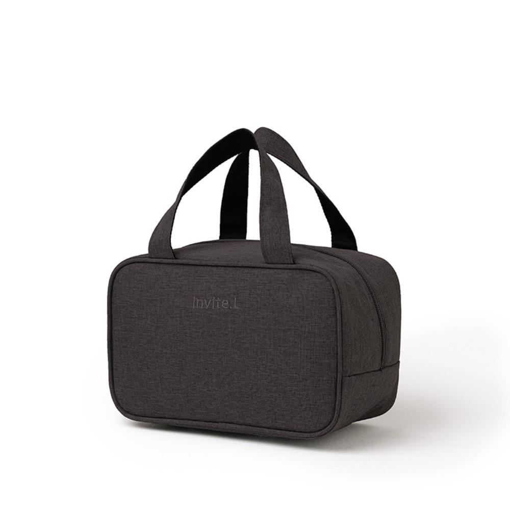 

Foldable Insulated Bag Large Capacity Thermal Lunch Box Simple Cooler Lunch Handbag Picnic Style 1