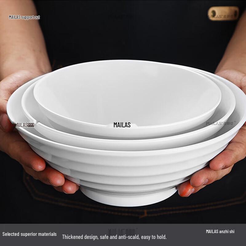 Debo Melamine Threaded Serving Bowl
