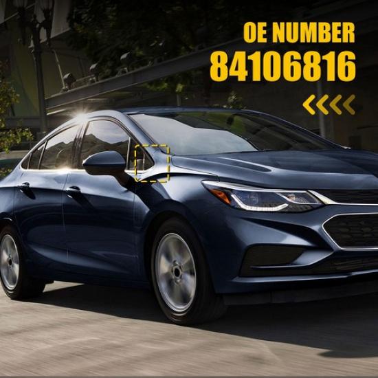 LH Driver Side Fender Pillar Trim Mirror Corner Triangle Molding For Chevy Cruze