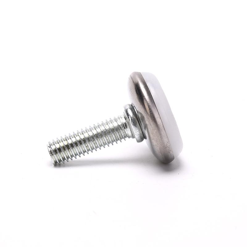 4 buc. M6 M8 15/20/25Mm Picioare de mobilier din oțel reglabil pentru masă de bază anti-alunecare