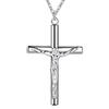 925 Sterling Silver Necklace Pendant Chain Cross For Women Fashion Jewelry Party Wedding Accessories GiftsGood product