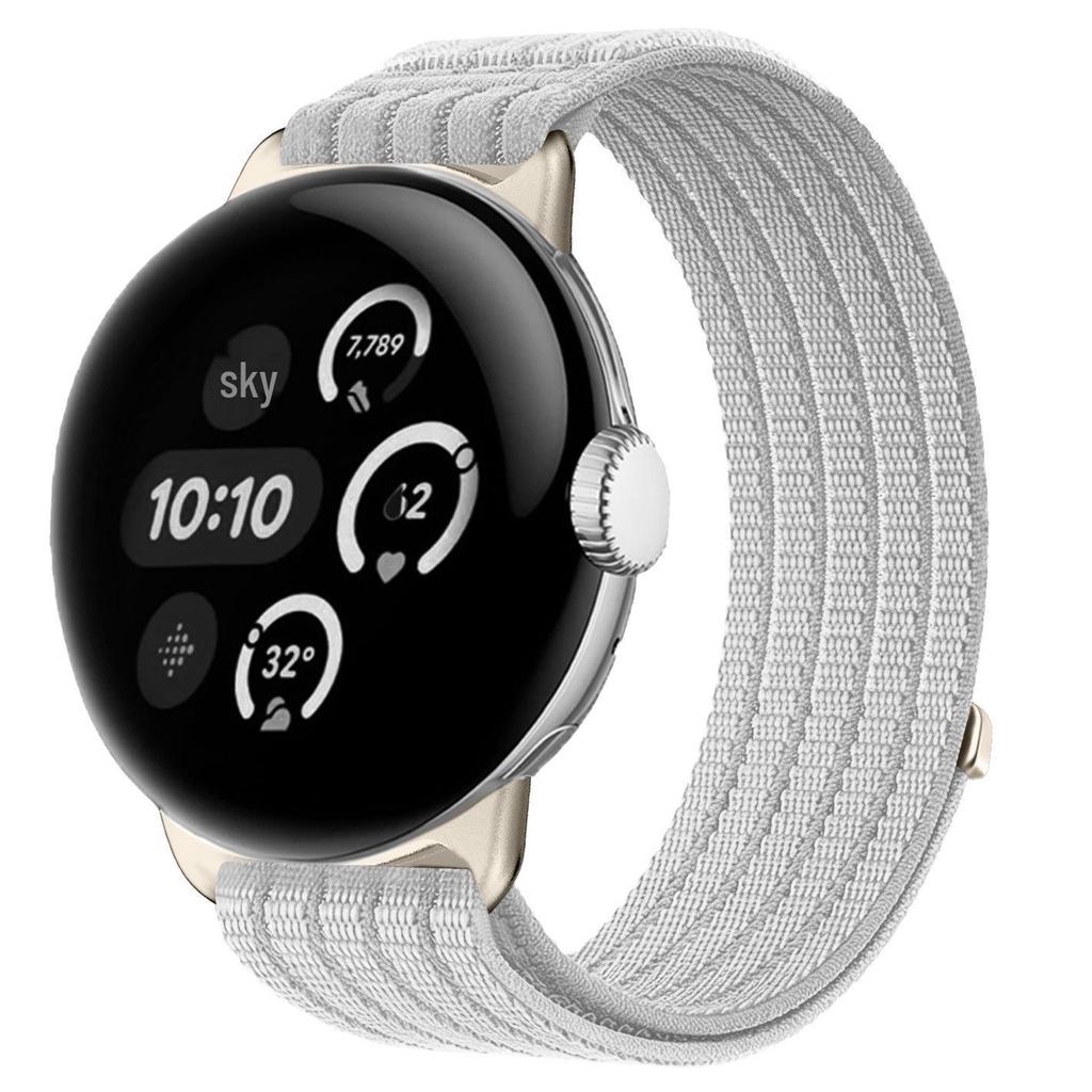 Breathable Nylon Strap for Google Pixel Watch 4/3/2 – Cloud-Like Comfort