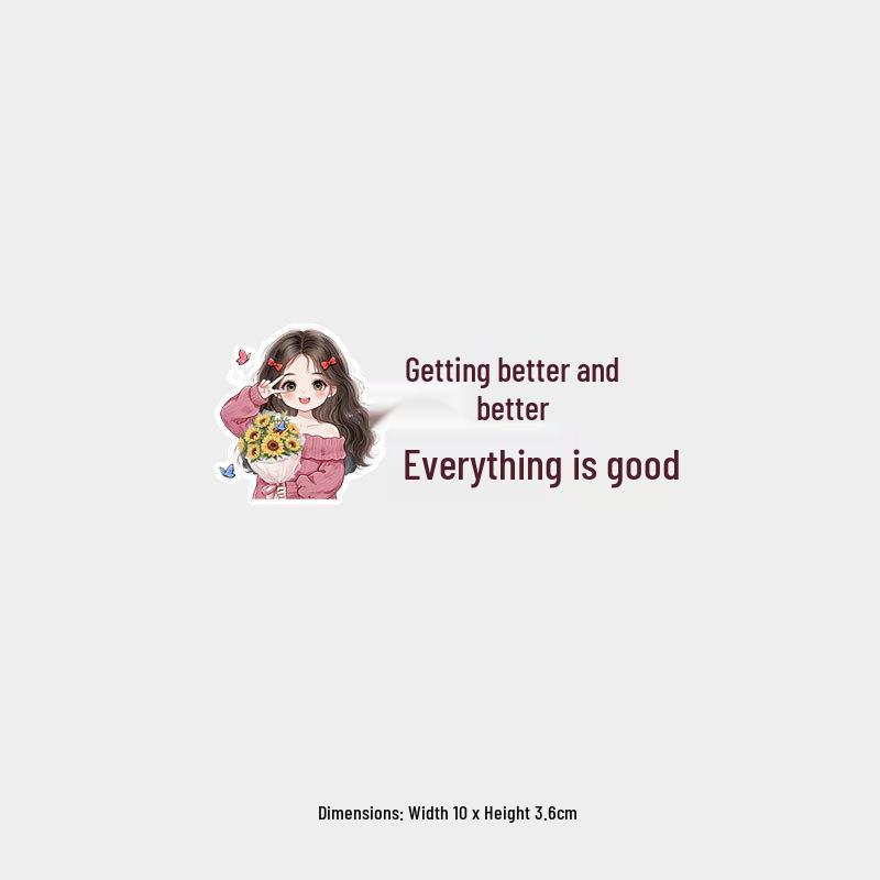 

Improving Daily: Fun, Creative Car Windshield Decoration Sticker