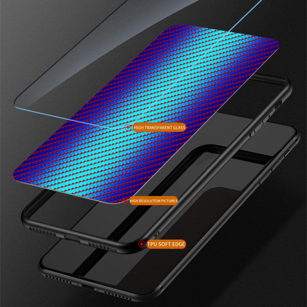 For iPhone 16 Pro Case Tempered Glass Shockproof Phone Cover