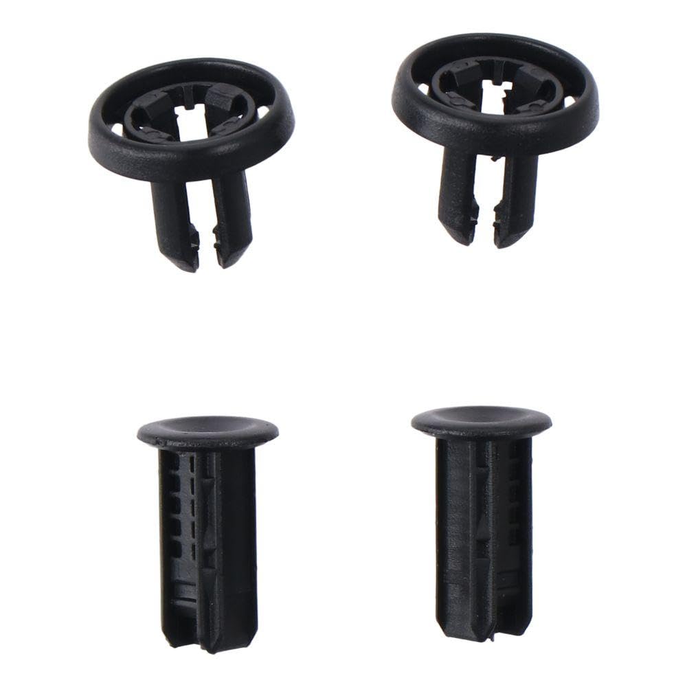 50pcs Bumper Retainer Clips, 91505-TM8-003 Black Wheel Well Liner Push