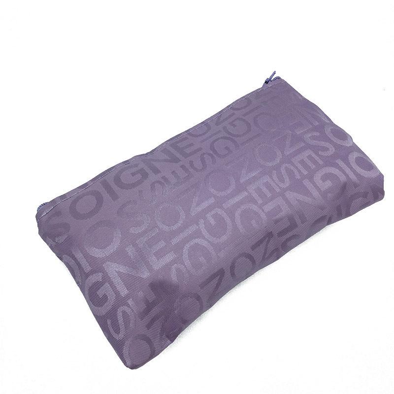 1pc Cute Large Cosmetic Bag - Durable Fabric Travel Makeup Organizer with Zipper Closure,Spacious Toiletry Bag for Women Cosmetic Storage