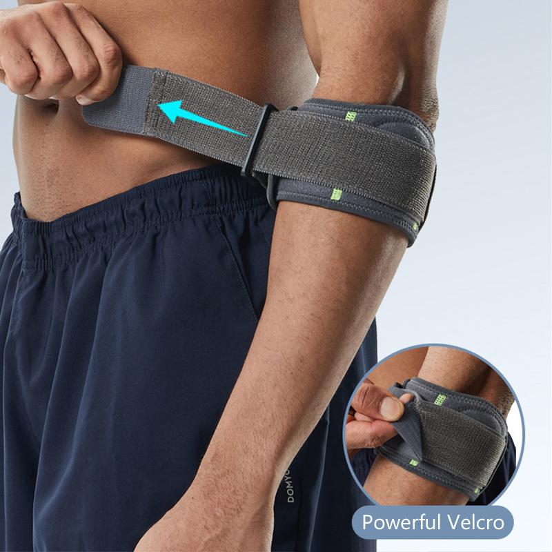 1Pcs Tennis Badminton Elbow Guard Golfer Elbow Forearm Compression Elbow Compression With Pad Guard Sports Tool