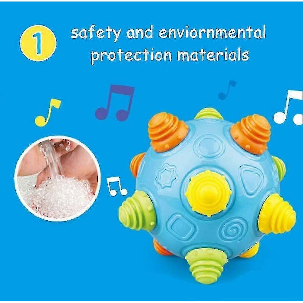 Interaktiver Musikalischer Tanzender Ball Vibrationsspielzeug Sensorisches Lernen Für Kinder Helle Farben Langlebiges Material Spaß Spielzeit