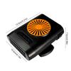 12V 200W Portable Electric Heating Fan Defogger Defroster Demister Car Defroster Windshield Heater for Car Windshield