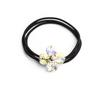 RACOHA Lovely Austria Crystal Flower Hair String (Austrian Crystal Hair Tie)
