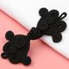 5 Paar bunte perlenbesetzte chinesische Froschverschlussknöpfe Knotenverschluss Nähen Handgefertigt Blume Handwerk DIY Cheongsam Stoffknopf