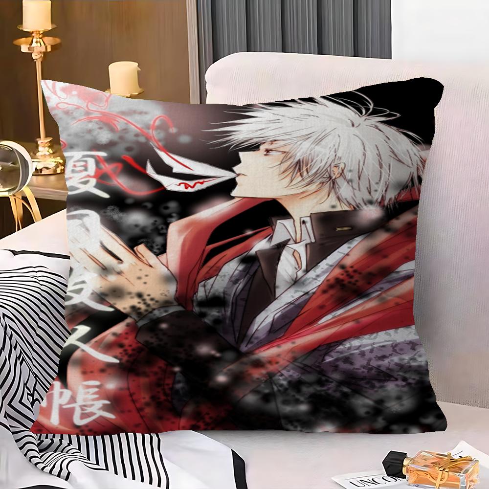 Natsume Yuujinchou Pillow Gifts Home Office Furnishings Bedroom Sofa Car Cushion Cover Case 45x45cm