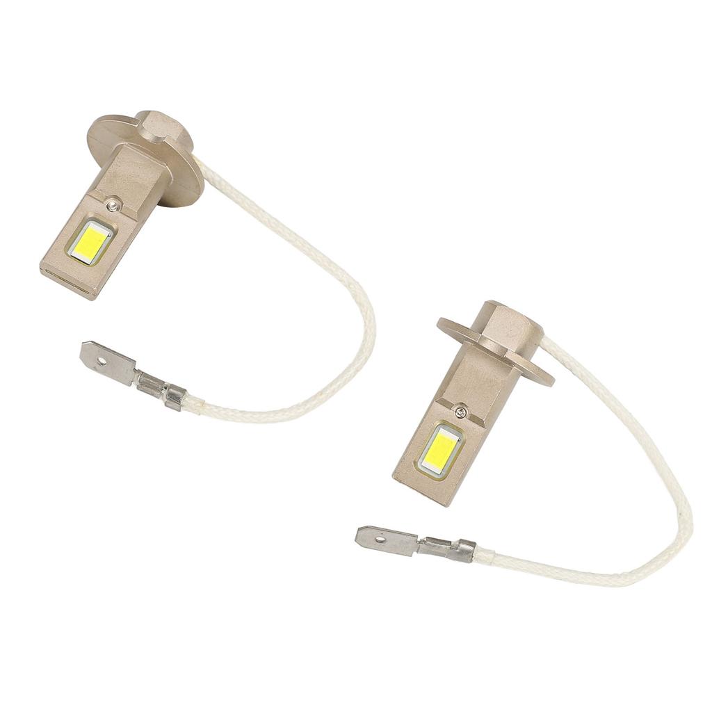 H3 LED Scheinwerferlampen Universal Superhell Plug and Play 6000K 2500 lm Auto LED Scheinwerferlampen