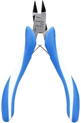 GodHand Craft Grip Series Tapered Plastic Nippers Hobby Tool Blue GH-CPN-120-S