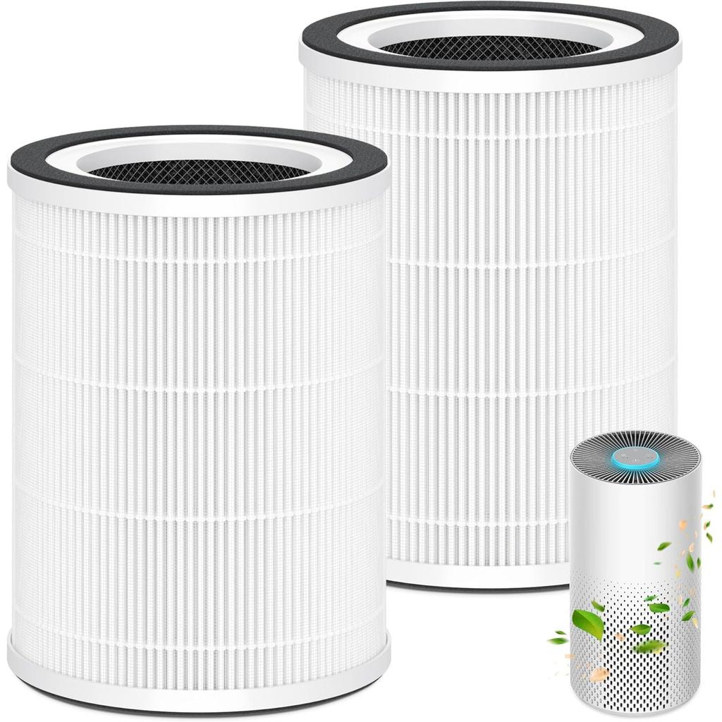 Kilo Filter Compatible with Afloia KILO, KILOPLUS, KILOPRO, MIRO, MIRO PRO Air Purifier and Cuckoo CAC-I0510FW Air Purifier, 3-IN-1 Filtration