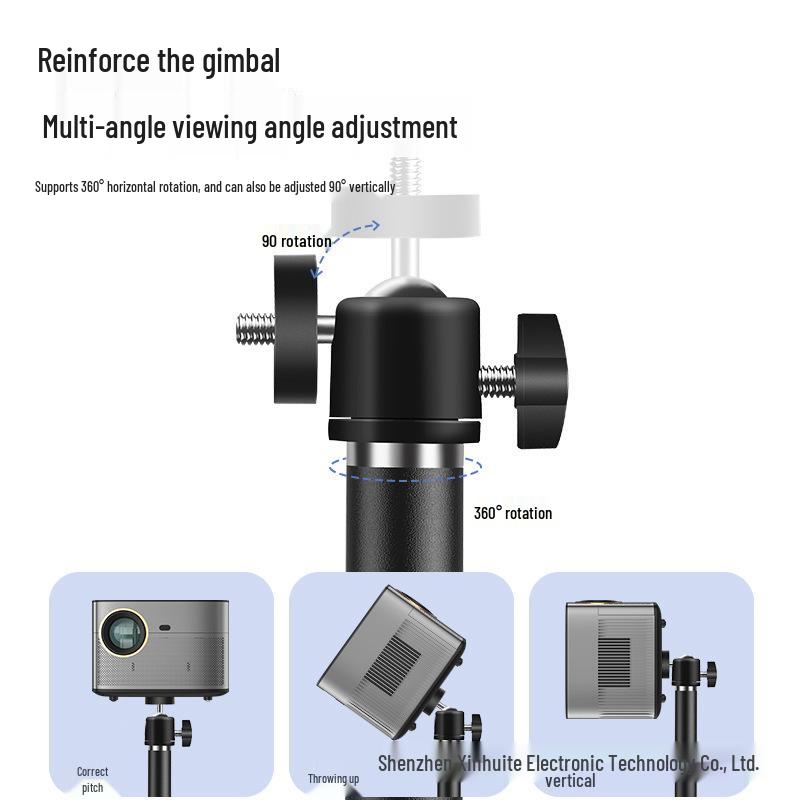 Telescopic Carbon Steel Floor & Wall Projector Stand