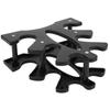 Home Workout Dumbbell Rack Tree Shape Weights Rack 3 Tier Holder Organizer Bracket