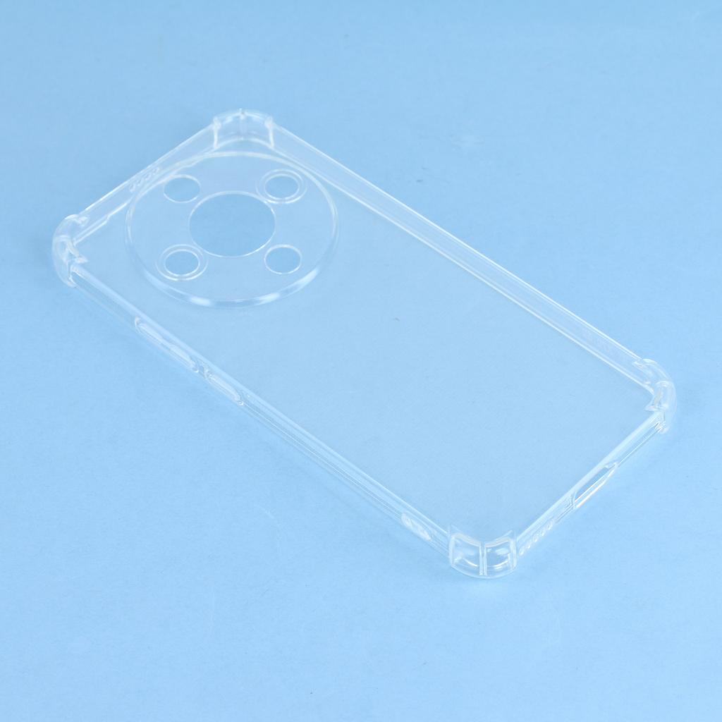 For Honor Magic8 Lite 5G/X9d 5G/X70 5G Transparent TPU Case Reinforced Corners Drop-proof Phone Cover