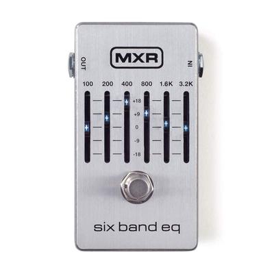 MXR Effektpedal M109S 6-bånds EQ 6-bånds Equalizer